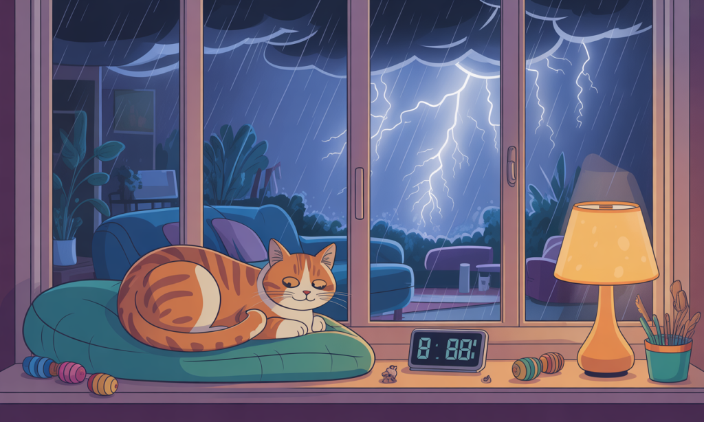 discover whether it's safe for cats to be in a thunderstorm. learn about the effects of thunder and lightning on your feline friend and find tips to keep them calm and secure during stormy weather.