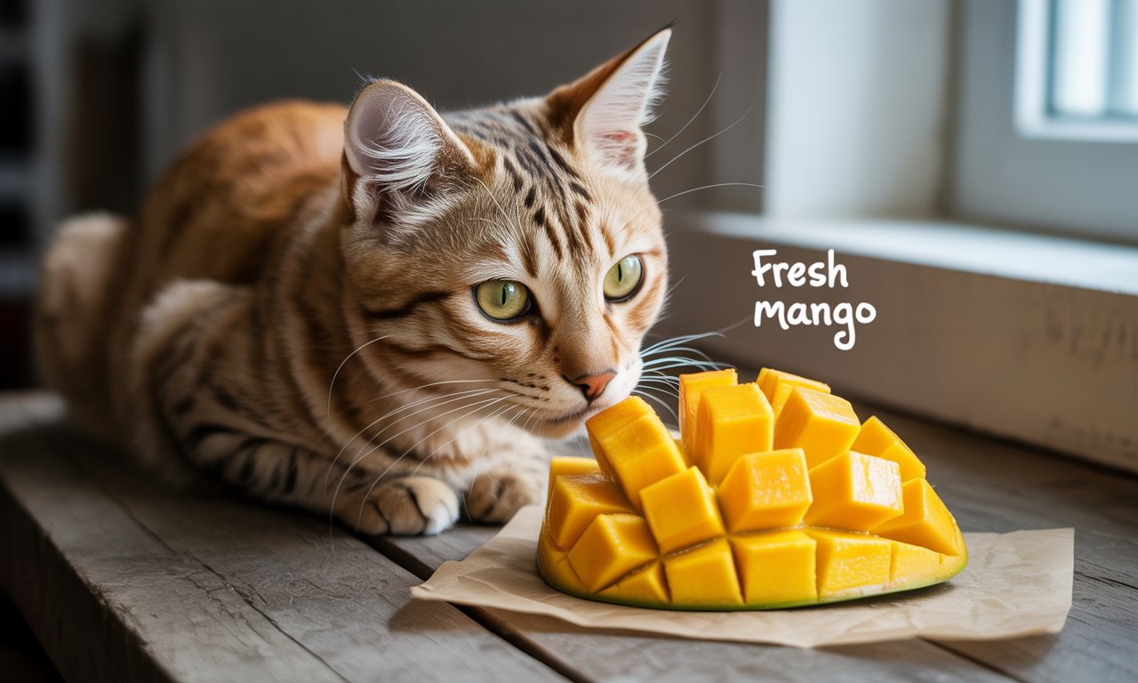 discover whether mango fruit is safe for cats, potential health benefits and risks, and tips for safely offering mango to your feline friend.