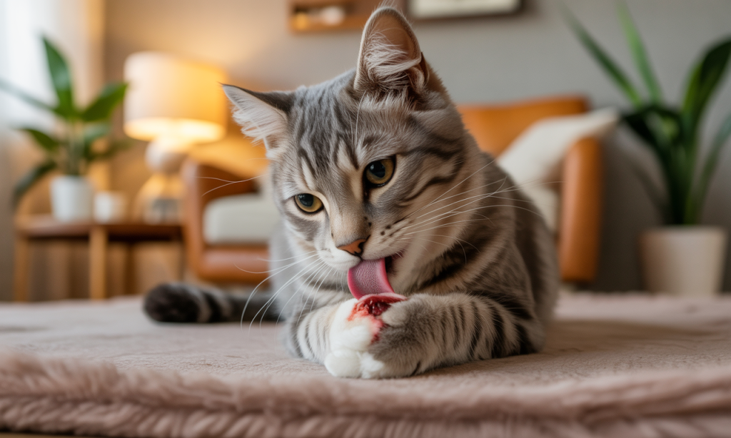 discover whether it's safe for cats to lick their wounds, learn about the potential risks, and find out the best practices for promoting your cat's healing and health.