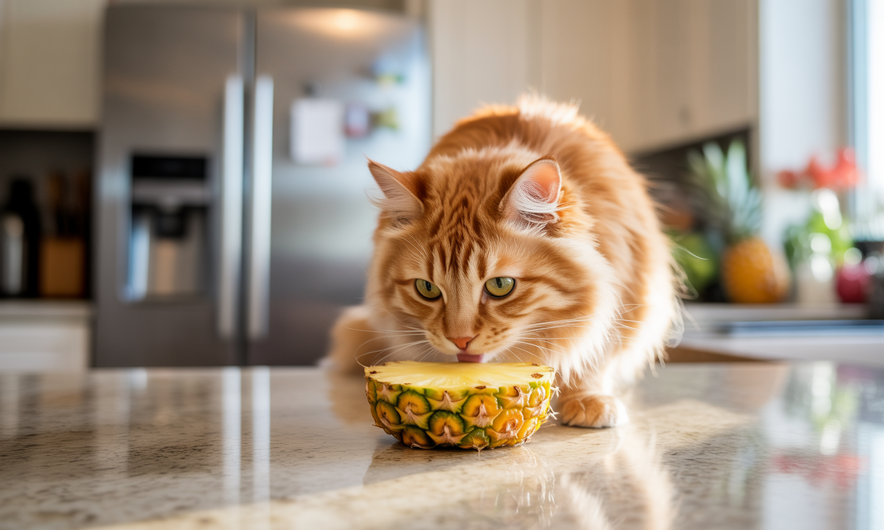 discover if pineapple is a safe treat for your cat, potential health benefits, and risks. learn how to introduce pineapple into your feline's diet responsibly.